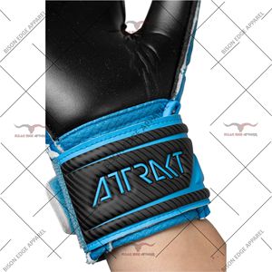 <span class=keywords><strong>Gants</strong></span> <span class=keywords><strong>de</strong></span> <span class=keywords><strong>gardien</strong></span> <span class=keywords><strong>de</strong></span> <span class=keywords><strong>but</strong></span> <span class=keywords><strong>Reusch</strong></span> Atract, bleu noir, paume en PU, antidérapants, protection des doigts, sangle <span class=keywords><strong>de</strong></span> poignet réglable, unisexe - Product Image 5