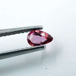 HAYAAT GEMS Pierre précieuse de béryl rose-rouge cultivée en laboratoire, 0,15 carat, taille poire, facettée, pour la fabrication de bijoux, 5x3x1,5mm - Product Image 4