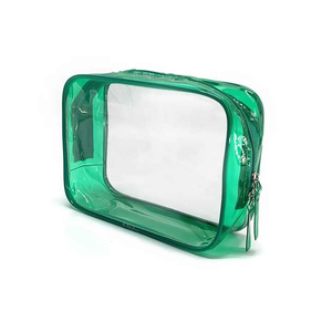 Bolsa de Maquillaje de Viaje con Logotipo Personalizado, Bolsa de Cosméticos de Cuero Pakistaní, Organizador de Maquillaje, Set de Bolsas Portátiles para Almacenamiento de Artículos de Aseo - Product Image 5