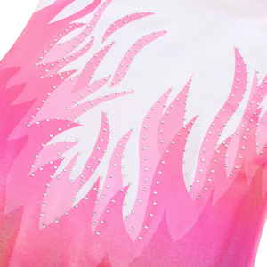 Maillot de Gimnasia Brillante sin Mangas para Niñas, Ropa de Baile de Spandex, Traje de Entrenamiento de Ballet, Body Brillante para Actuaciones de Danza - Product Image 5