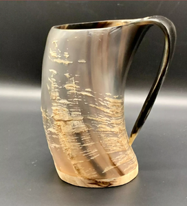 Mug à boire en corne de buffle de haute qualité, fait à la main, en matériau organique, poli pour les festivals, les mariages et les fêtes, par EXOTIC INDIAN ART - Product Image 3