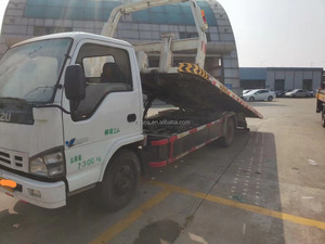 ISUZUi Offre Spéciale japon Isuz-u 600p <span class=keywords><strong>roue</strong></span> ascenseur inclinable plateau corps à plat Rollback remorquage dépanneuse camion voiture transporteurs lit plat transporteur - Product Image 5
