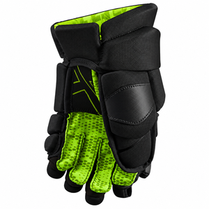 IBERIA Premium Black <b>Red</b> Ice Hockey <b>Gloves</b> with Protective Padding Hockey Player <b>Gloves</b> Custom OEM Wholesale - Product Image 5