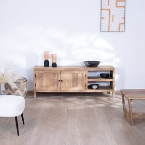 Mueble para TV Vandana Silver Contour de 160 cm, modelo Maestro, en madera de mango con puertas dobles - Product Image 6