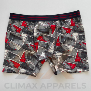 Custom Anti-Bacterial <b>Boxer</b> Briefs – <b>Polyester</b> Spandex Blend,OEM/ODM Wholesale for Men's Underwear Brands Manufacturer - Product Image 2