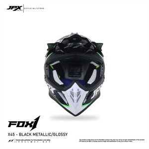 Casco JPX Fox1 Motif X 45 Supermoto Cross: Protección Superior y Estilo Audaz para la Experiencia Definitiva de Motocross - Product Image 1