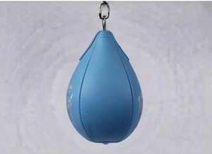 Sac de frappe rapide K1 en caoutchouc bleu, réglable en hauteur, équipement d'entraînement rapide pour adolescents - Product Image 5