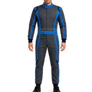 Custom <b>Full</b> <b>Body</b> Racing Driver Overalls Durable Fabric Lightweight Construction Breathable Design Track Event Competition - Product Image 4