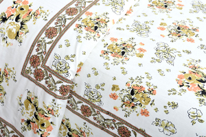 Drap plat en coton imprimé de Jaipur, 200 fils, toutes saisons, écologique, doux pour la peau, taille complète - Product Image 4