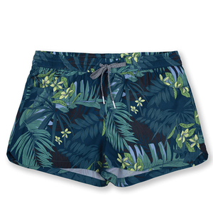 Shorts de plage pour femmes 2026 : taille haute élastique, écologiques, anti-humidité, impression personnalisable - Product Image 4