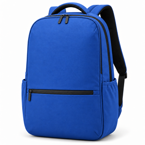 Grand sac à dos pour ordinateur portable géométrique moderne et respirant, grande capacité, doublure en polyester et nylon résistant à l'eau, fermeture éclair - Product Image 4