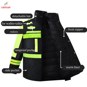 Chaqueta de Trabajo Ligera y Resistente para Hombre, Tejido Exterior de Poliéster Ignífugo y Transpirable, Certificación CE, Estilo Moderno para Uso Prolongado - Product Image 2