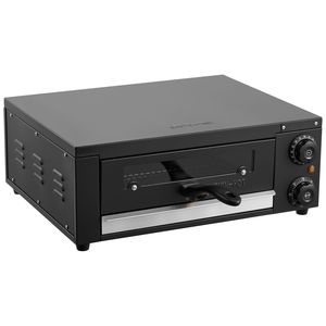 Horno Eléctrico de Convección para Pizza de 12 Pulgadas, de Sobremesa, Rango de Temperatura de 77-572F, 1450W, Máquina para Hacer Pizza en Interiores con Temporizador - Product Image 1