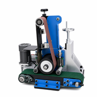 Machine de ponçage et de polissage multi-types à roues à bande, adaptée au fer, à l'aluminium, à l'acier inoxydable, au bois, aux alliages, aux quincailleries et aux céramiques