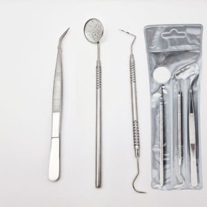 Kit de Examen Dental de Acero Inoxidable - Juego de Instrumentos Dentales Clínicos Reutilizables de Alta Calidad para Clínica Dental por Grip Surgical - Product Image 1