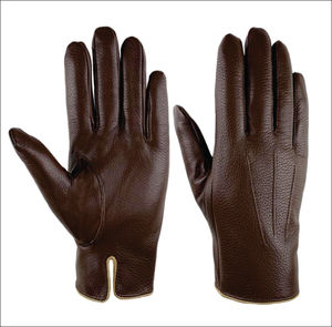 Guantes de Vestir de Invierno para Mujer / Guantes de Cuero sin Forro / Guantes de Cuero de Vestir para Hombre de Invierno - Product Image 1