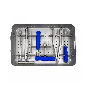 Juego de Extracción de Tornillos Rotos de Alta Calidad con Caja de Esterilización de 49 Piezas, Instrumentos Ortopédicos - Product Image 2