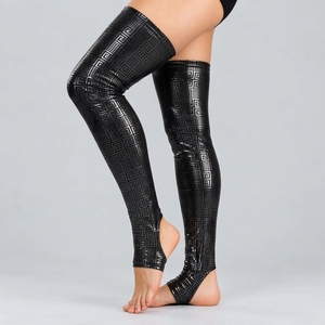 <b>Pole</b> <b>dance</b> thigh high stockings for women offer sticky grip flexible stretch secure support and soft comfort during classes - Product Image 3