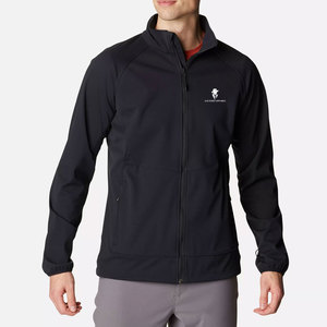 Veste softshell imperméable pour homme avec fermeture éclair intégrale, doublure polaire thermique, caractéristiques ajustables pour un usage quotidien et les voyages - Product Image 1