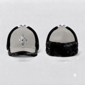 Gorro Ushanka Unisex de Alta Calidad, 100% Algodón, Estilo Casual para Adultos, con Logotipo Blanco Serigrafiado, por RIVIAN ATLANTIC - Product Image 1