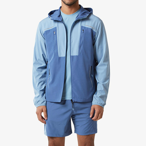 ชุดเสื้อกันลมกันน้ำน้ำหนักเบาสำหรับผู้ชาย สวมใส่สบาย ทันสมัย รับทำโลโก้ ขายส่ง คุณภาพเยี่ยม ทรงพอดีตัว - Product Image 4