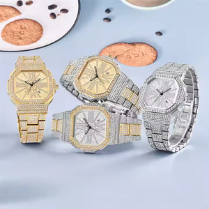 Reloj de Diamantes Moissanite Titan Glow para Hombre, Elegante Reloj de Pulsera de Cuarzo, Reloj de Moda de Primera Calidad con Estilo - Product Image 6