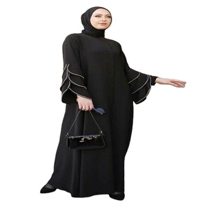 Vestido Abaya caftán con diseño tradicional, disponible en todas las tallas, para mujeres musulmanas - Product Image 1