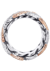 D'VINS JEWELS Unisex Luxury Costume Hip Hop <b>Ring</b> Full Diamond Lab Grown <b>Ice</b> VVS 14K Solid Gold Brilliant Cut Everyday Wear IGI - Product Image 3