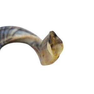 Shofar de Cuerno de Carnero Natural Hecho a Mano, Instrumento Tradicional Judío, Cuerno para Soplar, Shofar de Curio Craft - Product Image 5