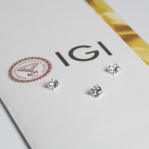 0.60 Ct E Color VVS2 Clarity Square Diamond Lab Grown Diamond CVD IGI Lab Report for Custom Jewelry B2B Diamond Supplier - Product Image 4