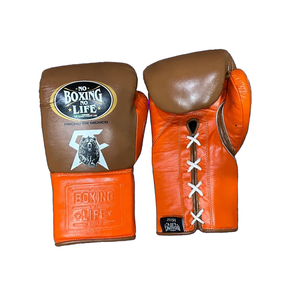 Guantes de Boxeo Profesionales Canelo No Boxing No Life, Estilo Mexicano, con Cordones, Unisex, de Cuero de Calidad, Transpirables, que Absorben la Humedad, Personalizables - Product Image 1