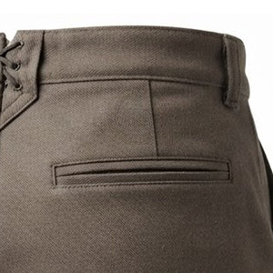 Pantalon de combat léger en toile personnalisé, design inspiré de la guerre civile, fermeture robuste, panneaux détaillés, caractéristiques écologiques - Product Image 6