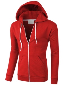 Pull à capuche pour hommes, à la mode, couleur personnalisée, en Polyester/coton, sans doublure - Product Image 2