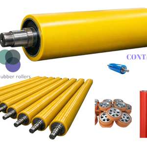 Customized Rubber <b>Roller</b> <b>Conveyor</b> Drum Textured Surface Industrial Transfer Wheel for <b>Conveyor</b> Systems - Product Image 3