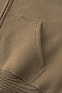 ชุดเซ็ตเสื้อฮู้ดครอปซิปและกางเกงวอร์มผ้าฟลีซแบบกลับด้านได้ คุณภาพสูงสำหรับผู้หญิง สไตล์ลำลอง ออกกำลังกาย ทรงขากระบอก ชุดกีฬา - Product Image 4