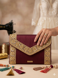 Cinta Decorativa Opulenta, Elegante y Romántica con Perlas Florales y Bordado Metálico de Rayos Solares, con Diseño de Rejilla de Diamantes - Product Image 3