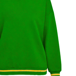 College Style Sorority Embroidered Sweatshirt Women Oversized Crewneck Pullover Cotton <b>Fleece</b> Casual Greek Letter LogoSweatshirt - Product Image 2