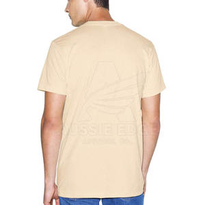 T-shirts pour hommes 2026 Nouveau style T-shirt personnalisé avec logo imprimé pour hommes 100% coton Léger Coupe ample Tissu doux Fabriqué au Pakistan - Product Image 3