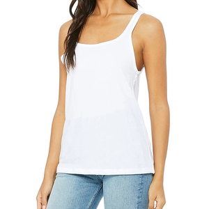 เสื้อกล้ามออกกำลังกายแห้งเร็วขายส่งสำหรับผู้หญิง ราคาถูก มีไซส์ใหญ่ บริการ OEM รับทำโลโก้ตามสั่ง - Product Image 2