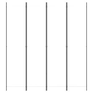 ฉากกั้นห้องผ้าสีขาว 4 แผง ขนาด 78.7"x86.6" พร้อมฉากกั้น - Product Image 3