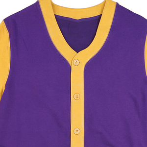 Nouvel Arrivage – Cardigan Homme ASB Violet – Vente en Gros – Col en V Personnalisé – Tricot Laine Acrylique Anti-rétrécissement Séchage Rapide – Broderie – Pull de Fraternité - Product Image 3