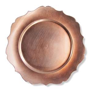 Bandeja de Cobre Galvanizado para Servir Alimentos con Logotipo Personalizado, Precio al por Mayor, Plato de Servir de Primera Calidad - Product Image 6