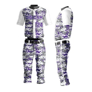 Uniformes de Baseball à coupe régulière, vêtements confortables, ensemble de maillots de Baseball sublimés entièrement personnalisés - Product Image 6