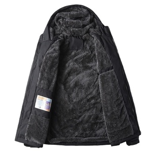 เสื้อแจ็คเก็ตเดินป่ากันน้ำสำหรับผู้ชายเสื้อกันลมมีฮู้ดสำหรับผู้ชายเสื้อกันลมสำหรับใส่กลางแจ้งโลโก้แบบ DIY - Product Image 1