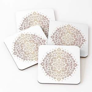 Posavasos de último diseño con tablero de MDF, impresión de adhesivo esmaltado, juego de 4 posavasos para bebidas, posavasos para té a precio de venta directa. - Product Image 1