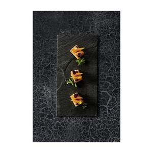 Vassoio Rettangolare in Ardesia, Piatto per Bistecche in Pietra Naturale, Piatto da Portata, Decorazione per Cucina - Product Image 2