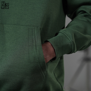 Sweat à capuche respirant doublé polaire de haute qualité pour homme avec poches, en polyester/coton, pour l'hiver, vente en gros, marque privée OEM - Product Image 4