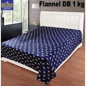 1KG Luxury Soft Winter Flannel Raschel Double <b>Bed</b> Blanket - Product Image 6