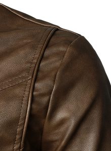 Premium <b>Real</b> Sheep Hide <b>Leather</b> <b>Jacket</b> Unisex Winter Fashionable Long Lasting Comfort Durable Classy Outerwear Soft Waterproof - Product Image 5