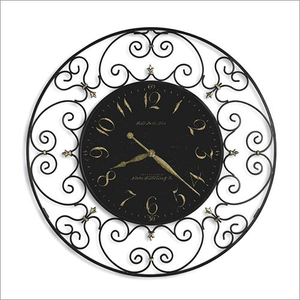New Style Indian Wall <b>Clocks</b> For Office And Home Lobby Wall Decor Rustic Metal Iron Wall arts Nordic Timing Original <b>Clocks</b> - Product Image 1